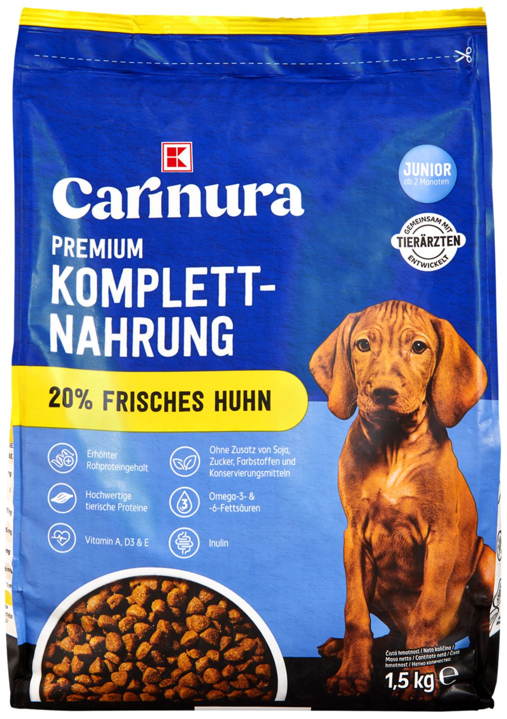 K-Carinura Hrana za pse
MPC 2.5.2025=2,59€