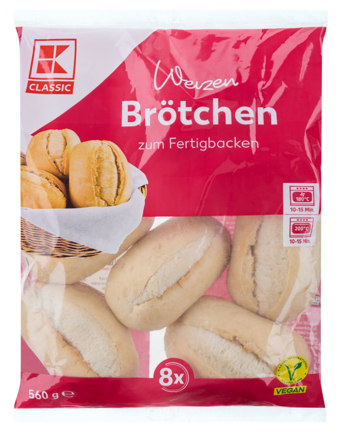 K-CLASSIC Weizenbrötchen