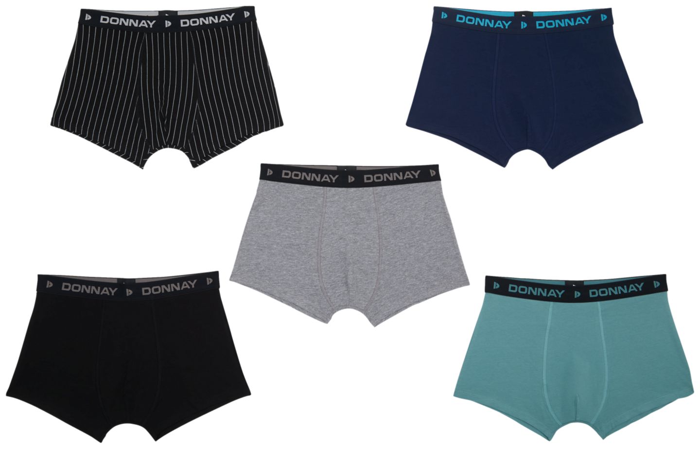 DONNEY Herren-Retroshorts
