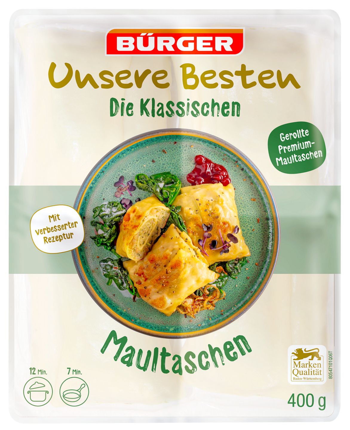 BÜRGER Maultaschen Unsere Besten