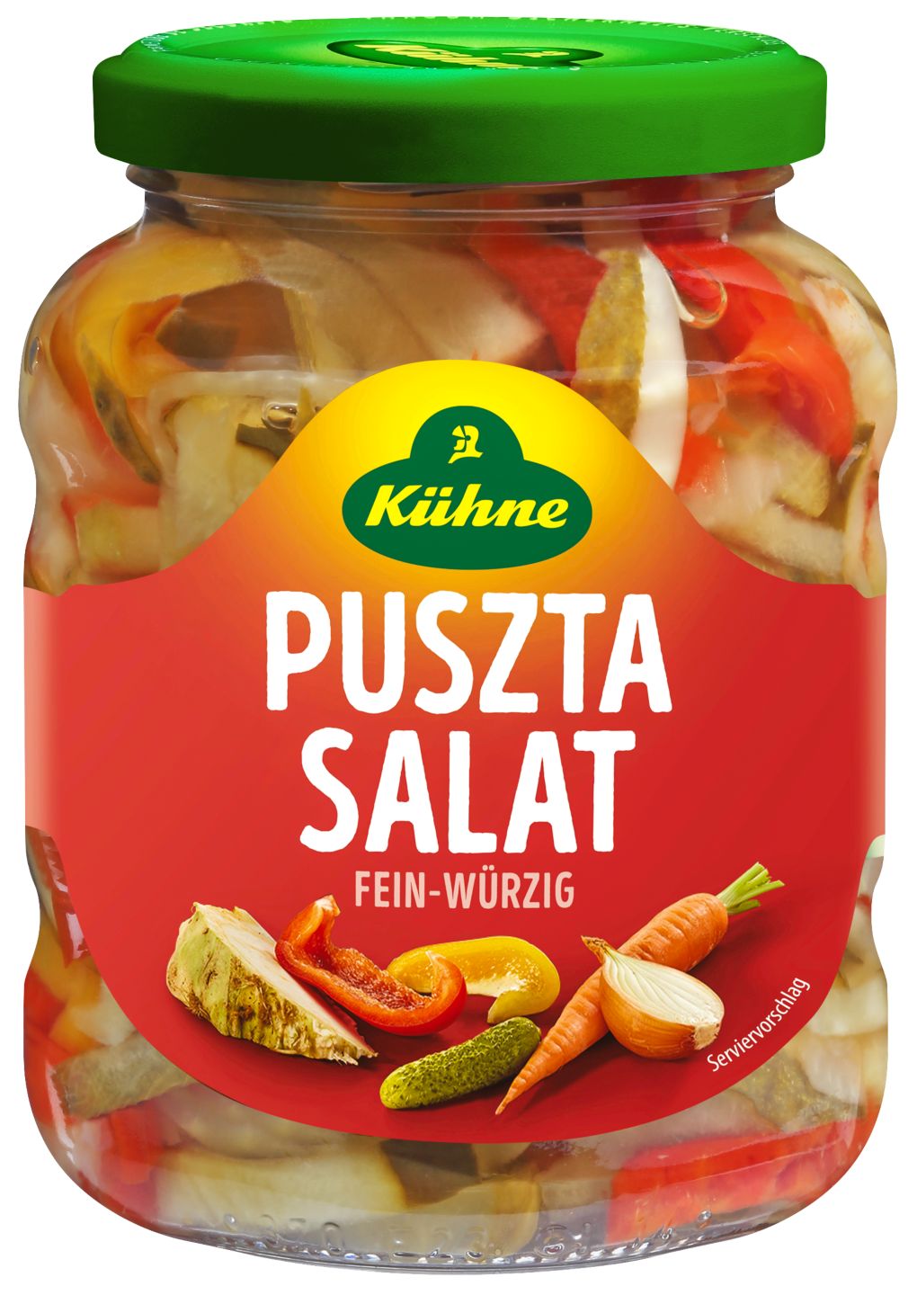 KÜHNE Puszta-Salat oder Paprika in Streifen