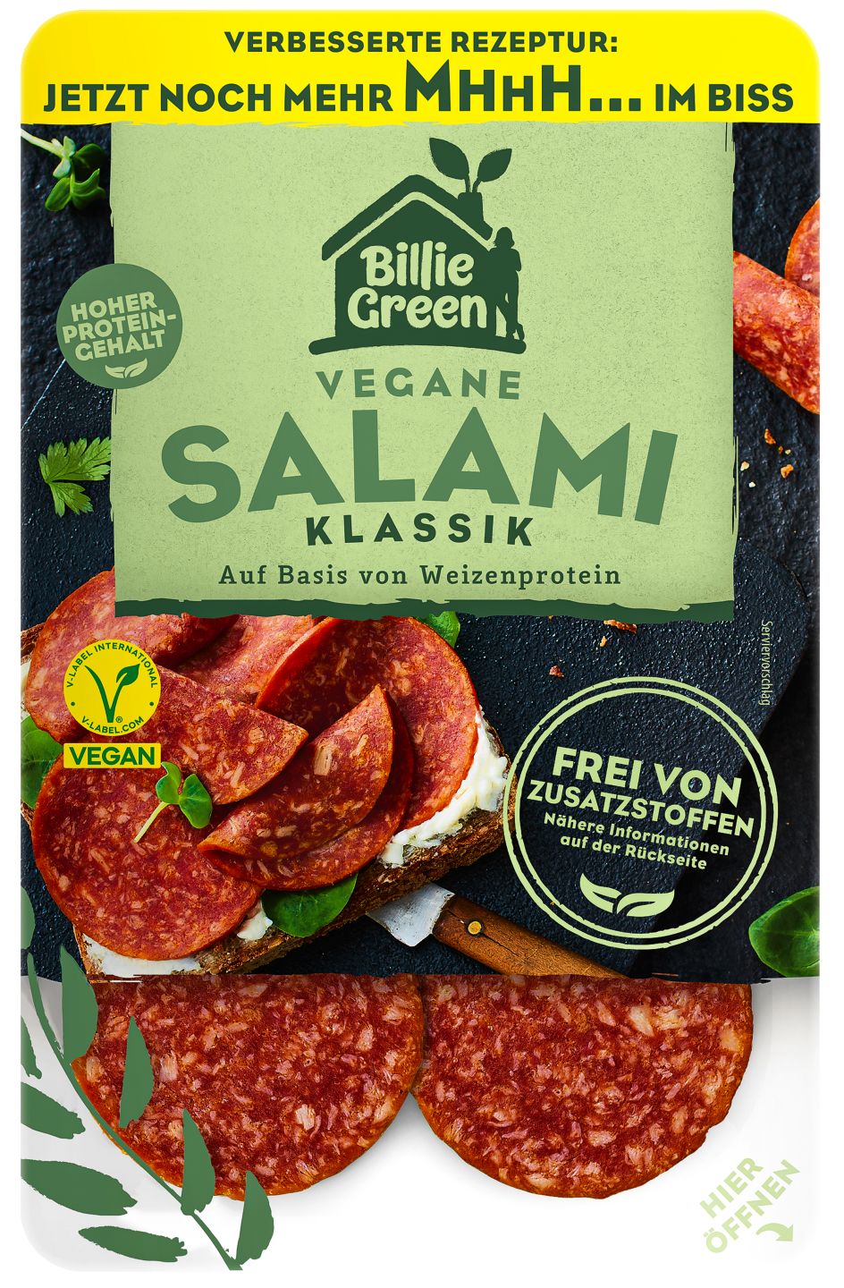 BILLIE GREEN Vegane Salami