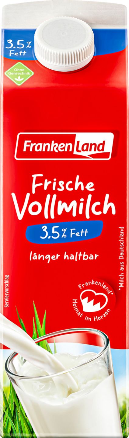 FRANKENLAND frische Vollmilch