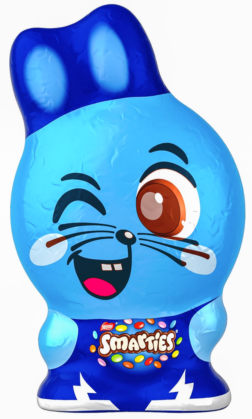 SMARTIES oder KITKAT Osterschokoladenfigur oder Mini-Eggs