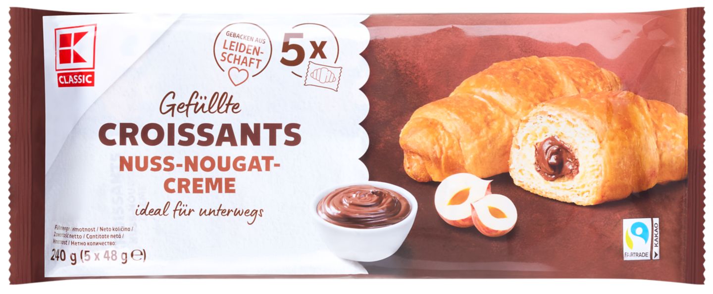 K-CLASSIC Gefüllte Croissants