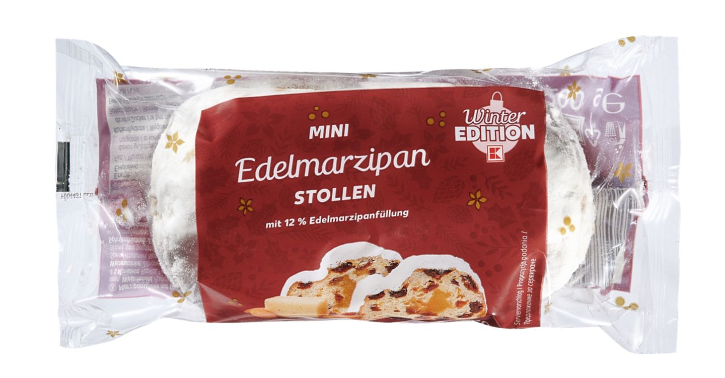 Изображение на K-Classic Щолен
с марципан или печени ябълки