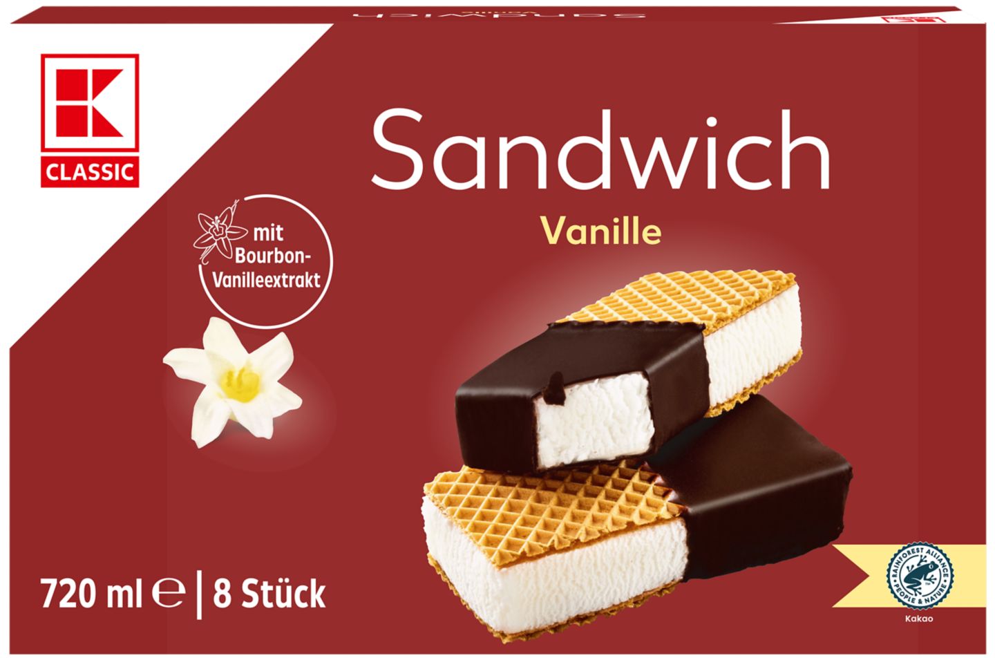 K-Classic Sandwich
s příchutí vanilky