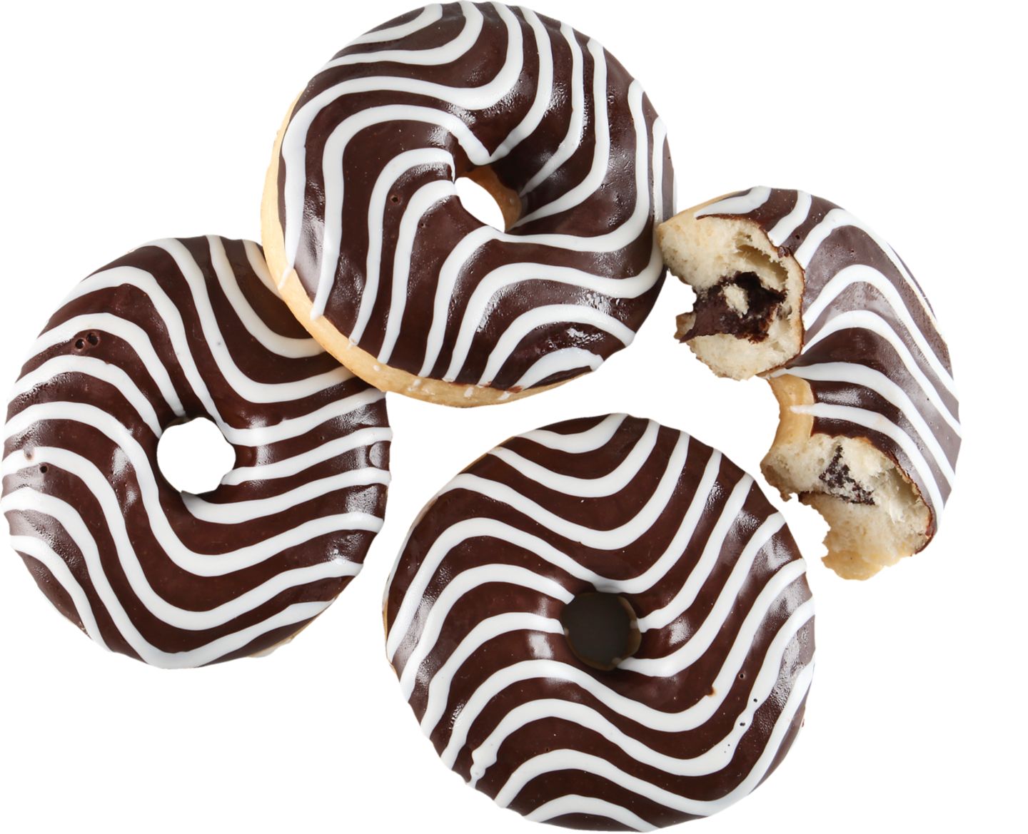 Donut plnený kakaovým krémom