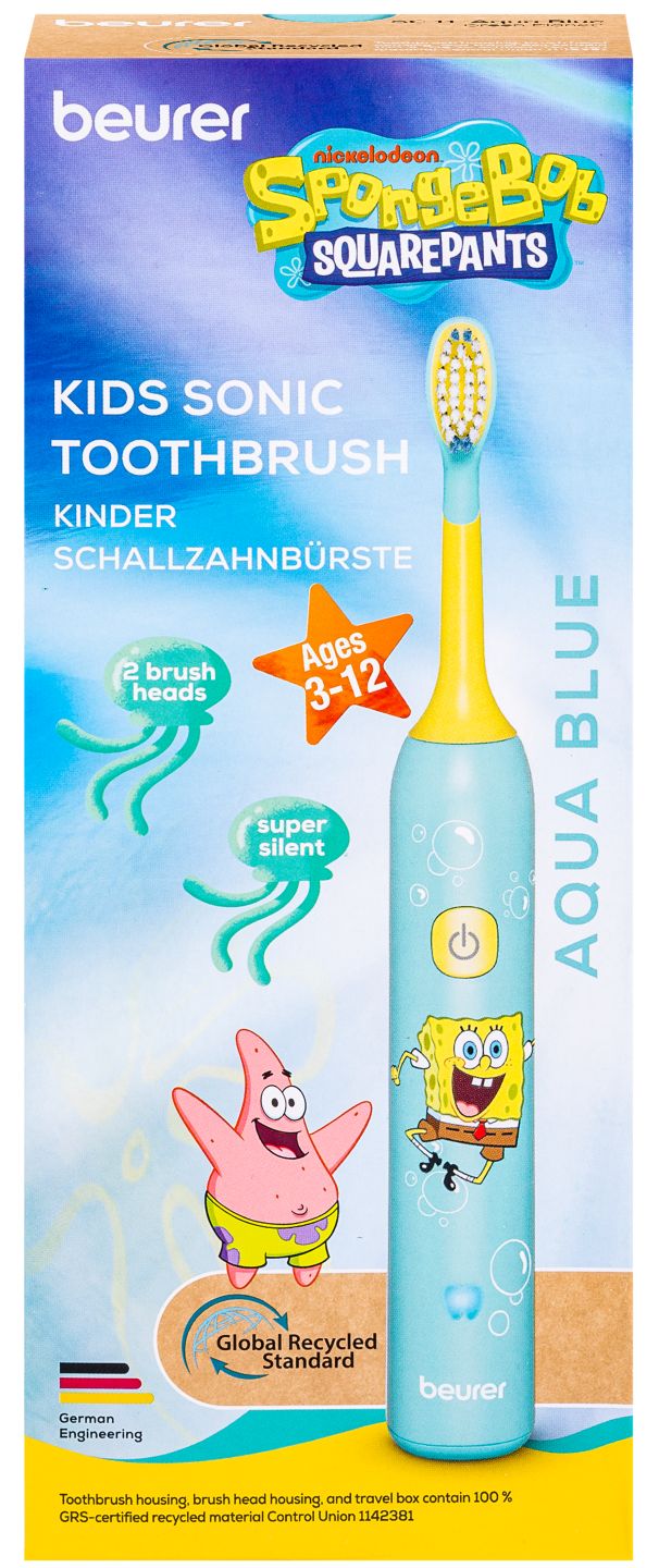 BEURER Kinder-Schallzahnbürste »Spongebob Schwammkopf«