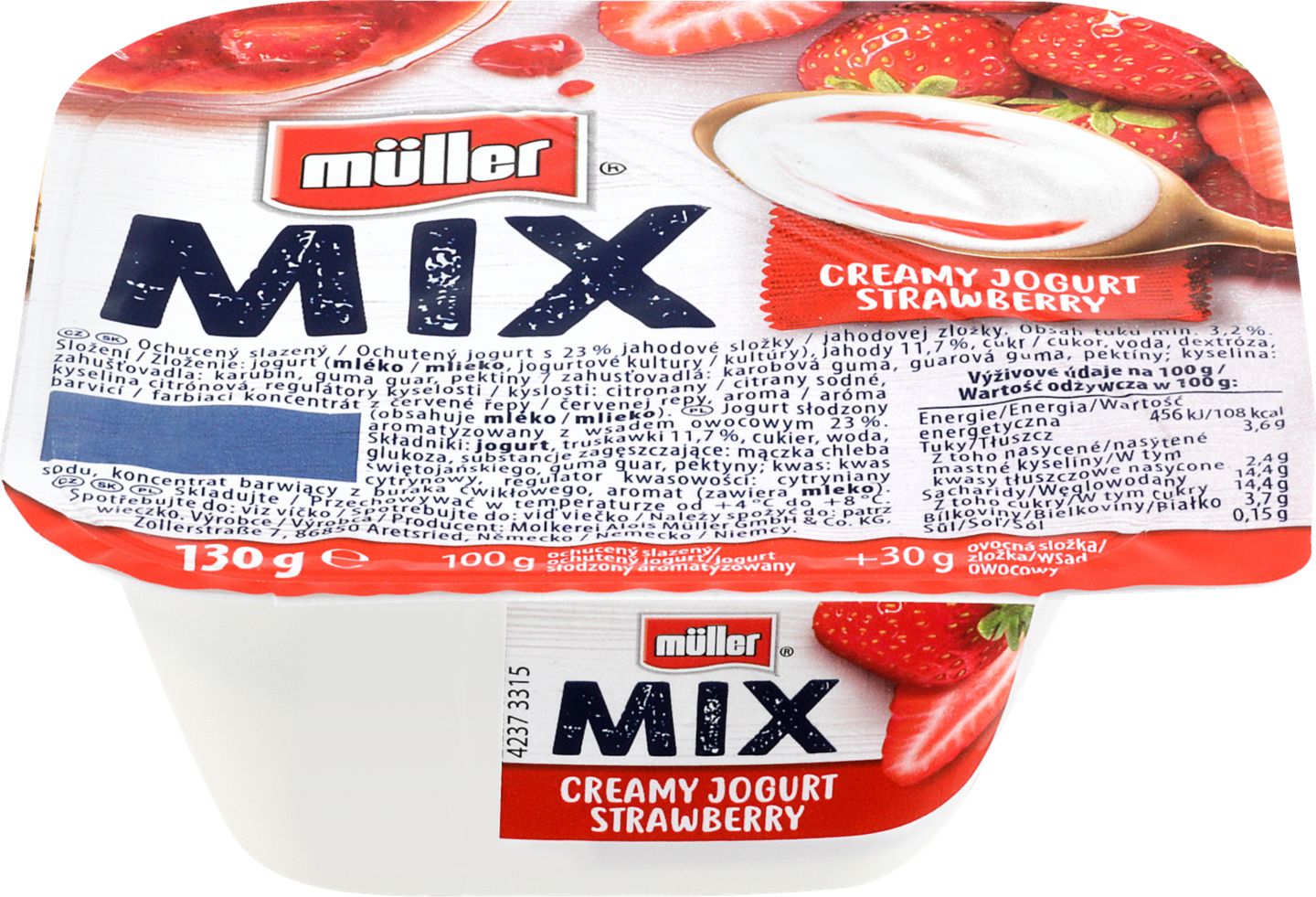 Müller Mix jogurt