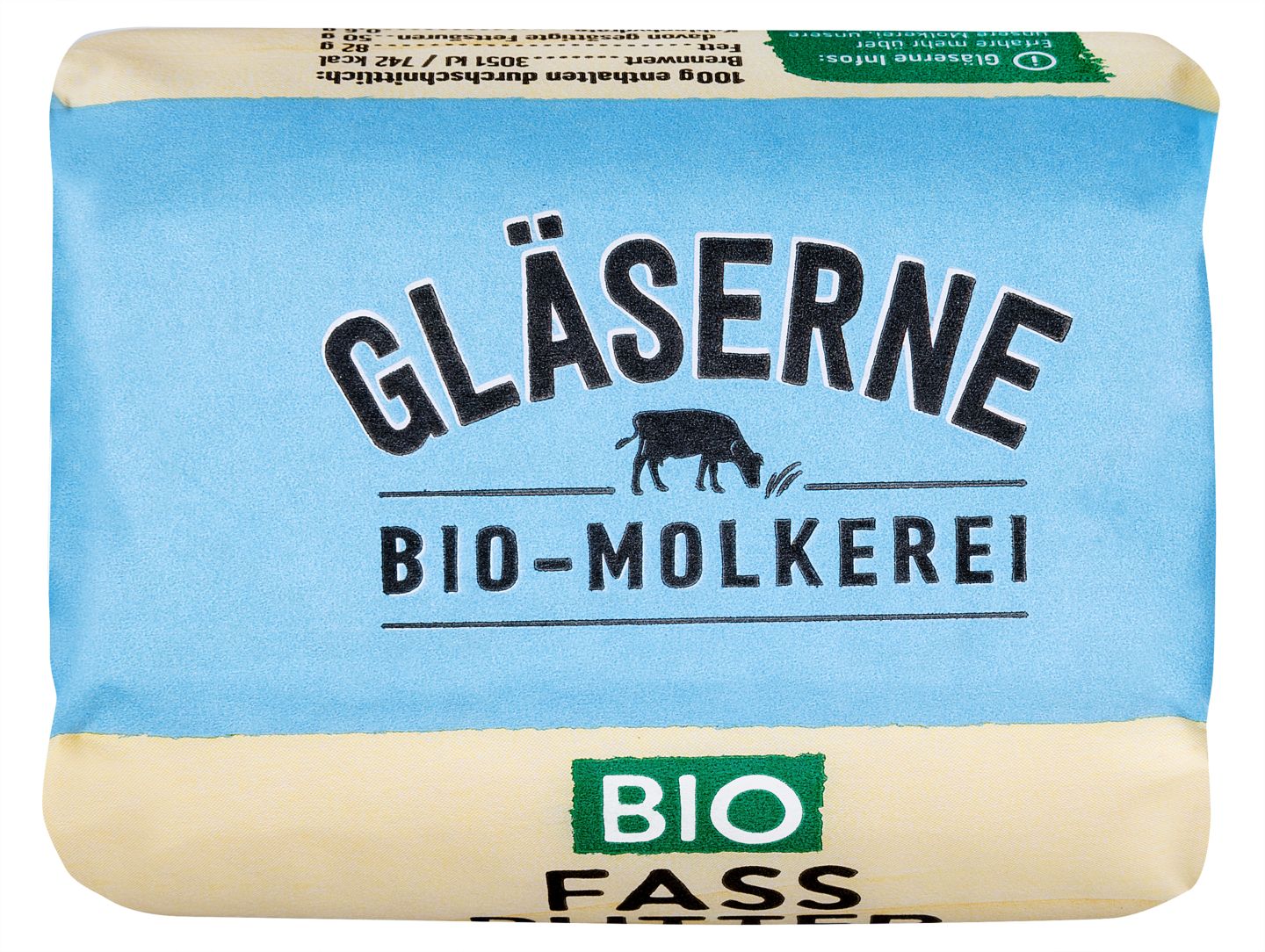 GLÄSERNE MOLKEREI Bio-Fassbutter