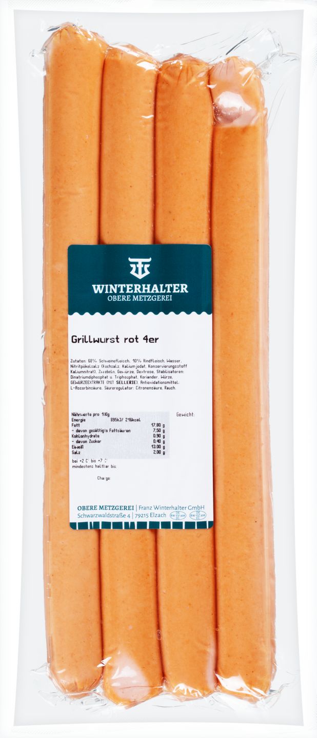 WINTERHALTER OBERE METZGEREI Grillwurst