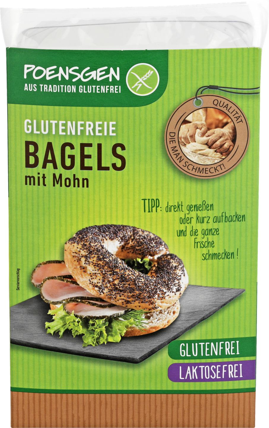 Poensgen Bagel s mákem
2 ks