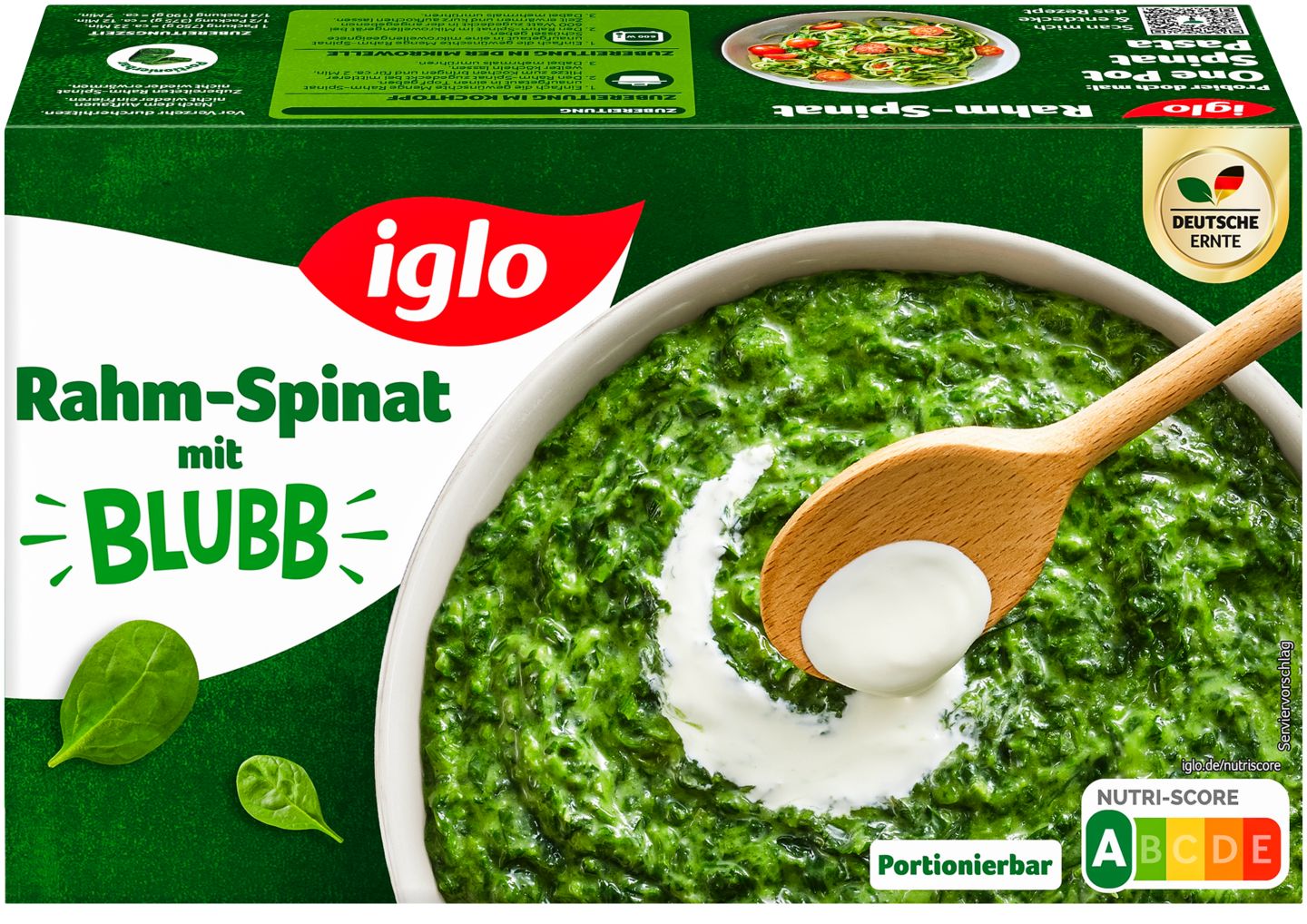 IGLO Rahm-Spinat