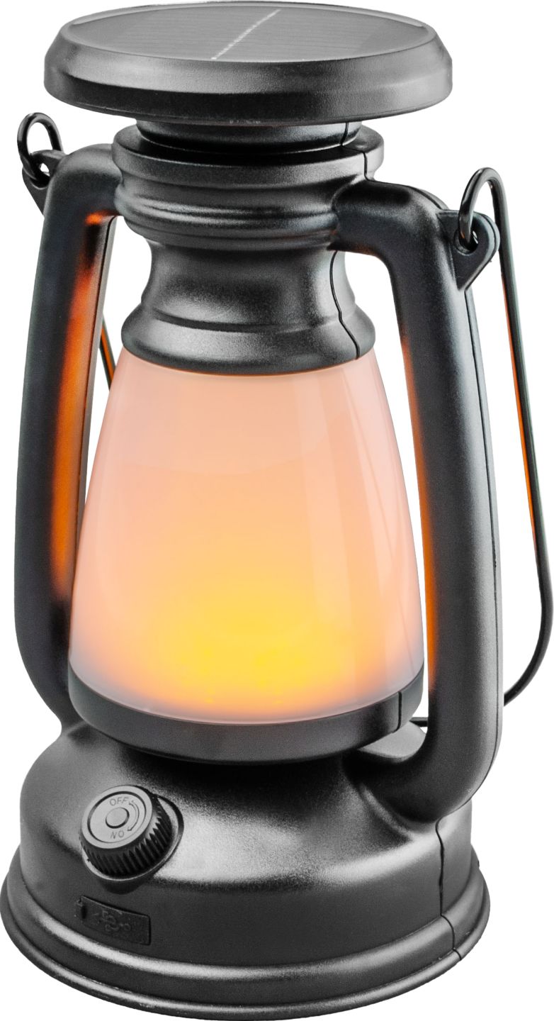 Solární kempingová lampa rozměry: 13 × 11,7 × 21 cm