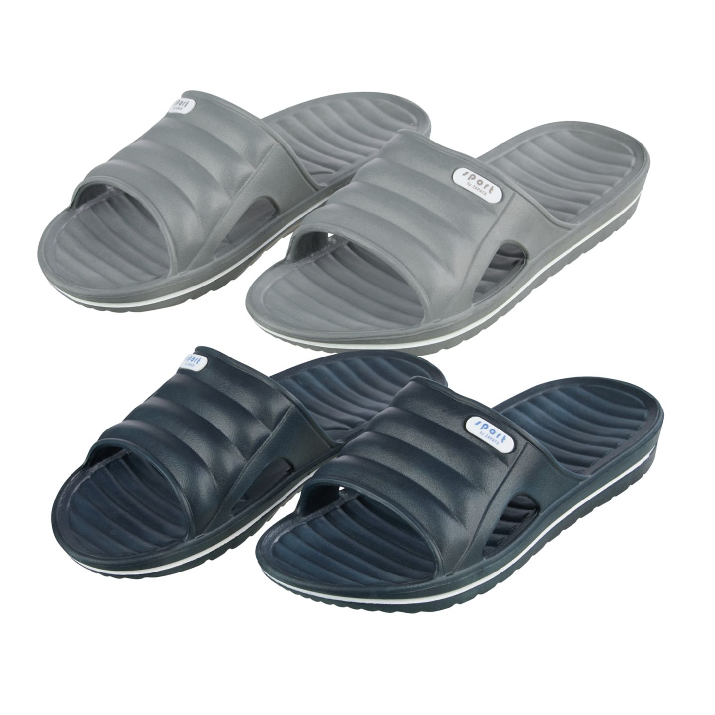 SPORT BY ZAPATO Herren-Badepantoletten 