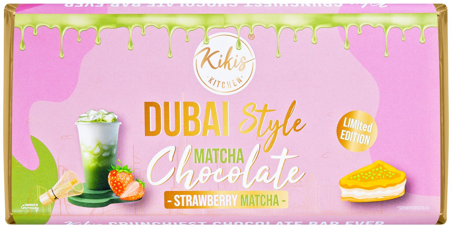 KIKIS KITCHEN Dubai Style Chocolate Strawberry-Matcha