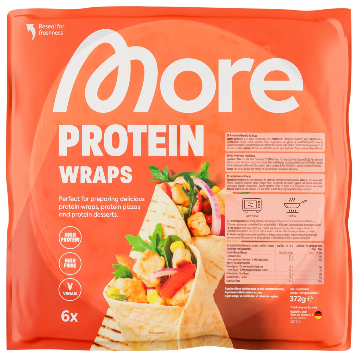 MORE Protein-Wraps