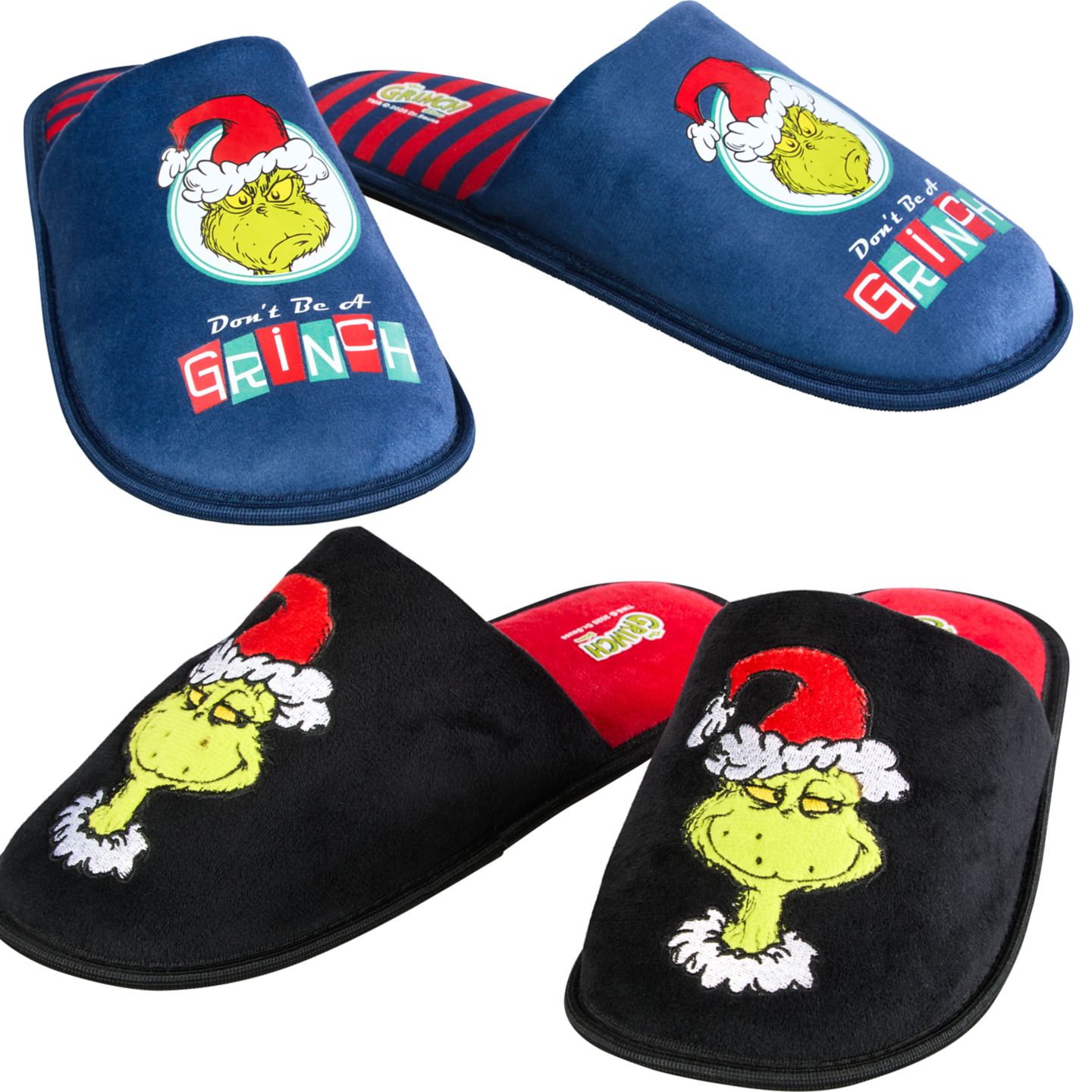 Herren-Hausschuhe »The Grinch«