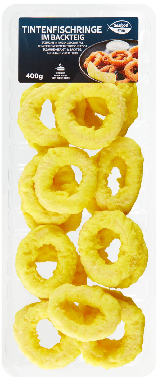 SEAFOOD 4YOU Tintenfischringe
