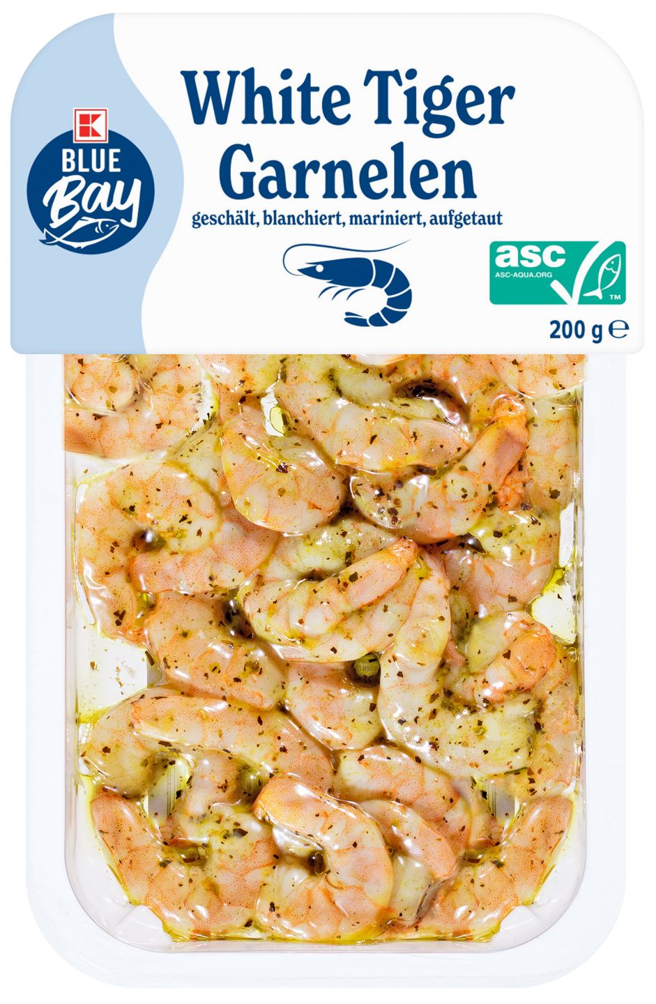 Изображение на K BLUE BAY Скариди
бланширани