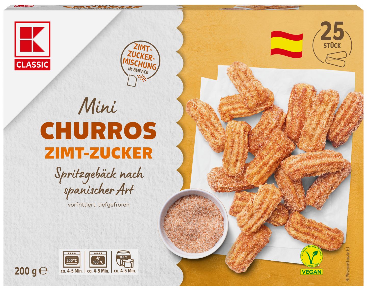 K-Classic Mini Churros škoricové