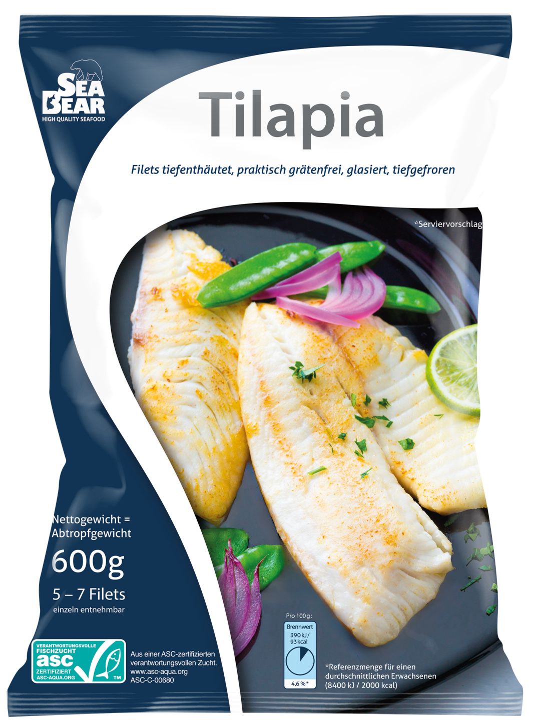 SEA BEAR Tilapiafilets