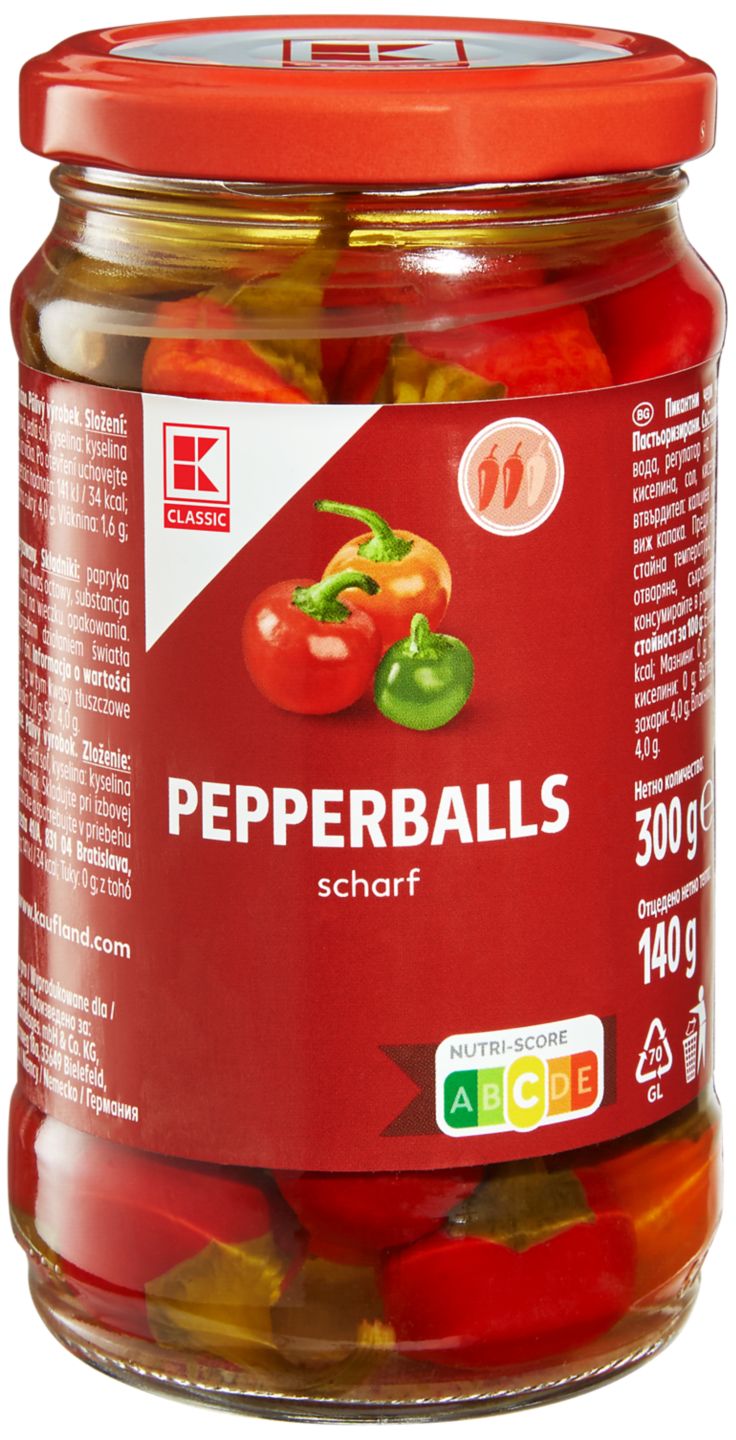 K-Classic Čerešňové papriky