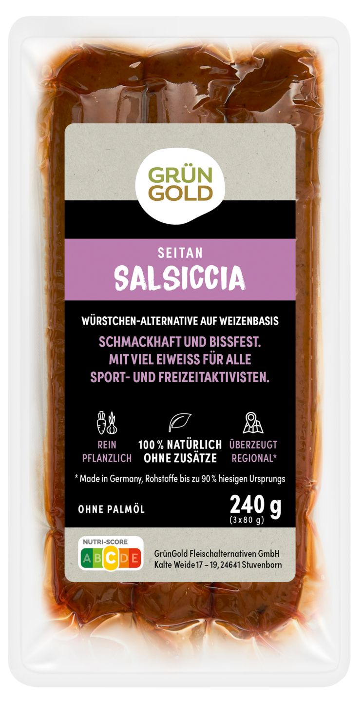 GRÜNGOLD Veganes Seitan-Produkt
