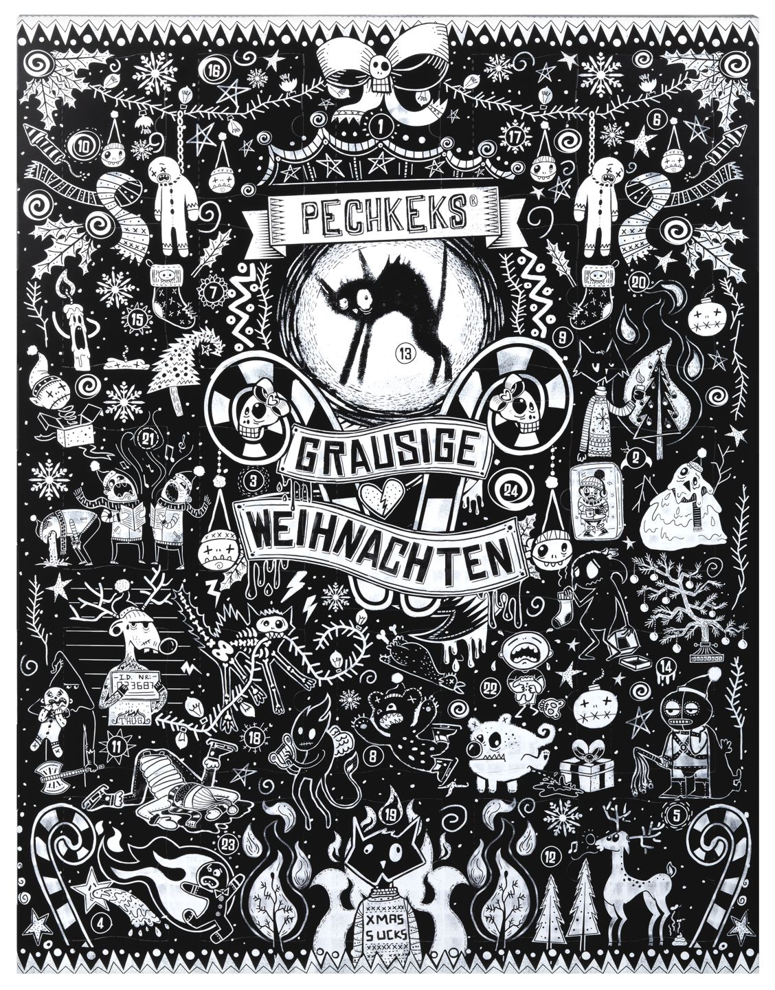 PECHKEKS Grausige Weihnachten Anti-Adventskalender