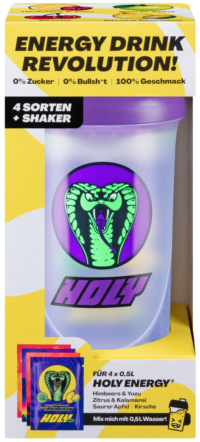 HOLY Energy oder Hydration Drink Starter Set