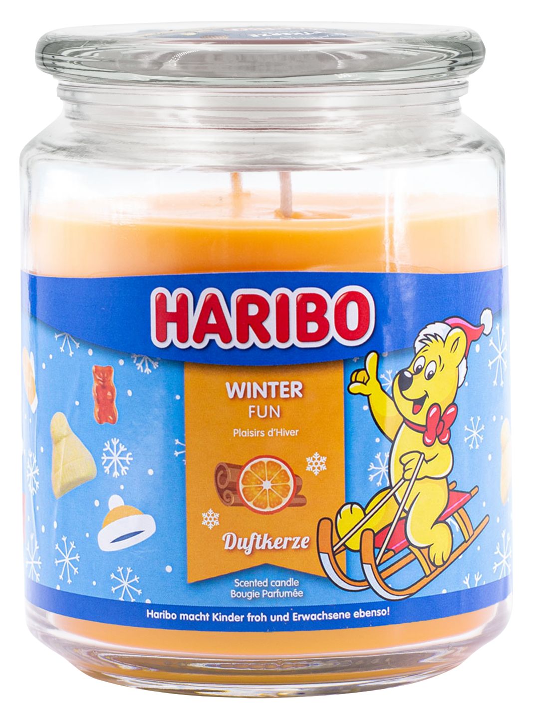 Изображение на Haribo Ароматна свещ
в стъкленица