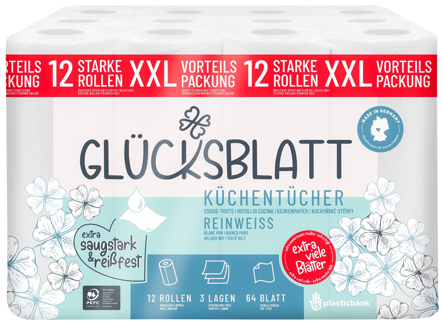 GLÜCKSBLATT Küchentücher XXL 