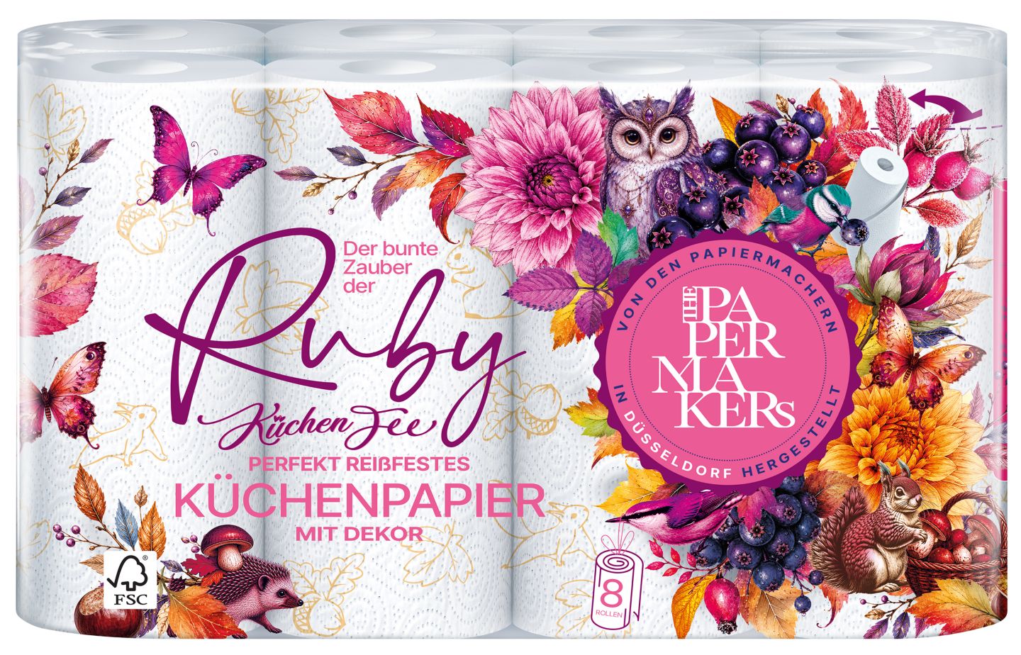 THE PAPERMAKERS Küchenpapier »Ruby Küchenfee«