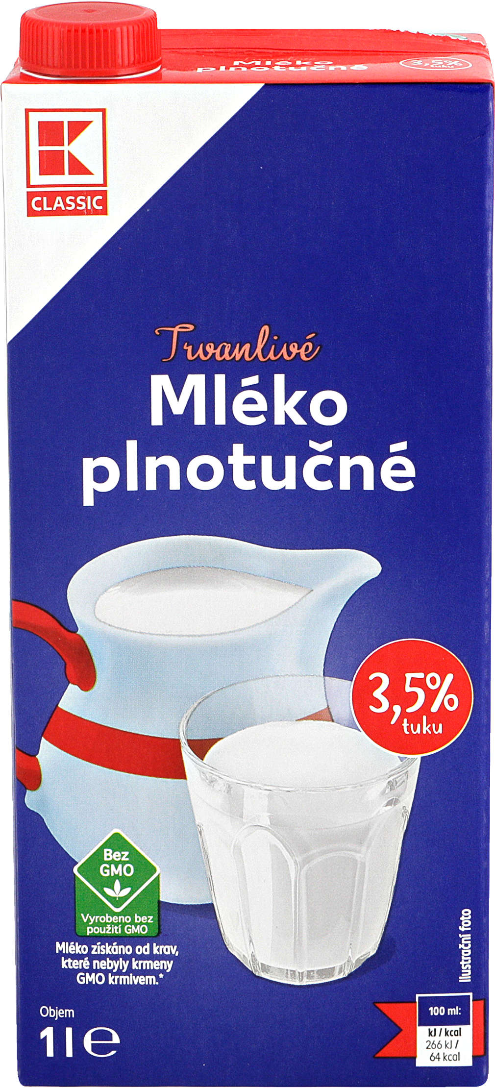 Zobrazit nabídku K-Classic Trvanlivé mléko 3,5 %