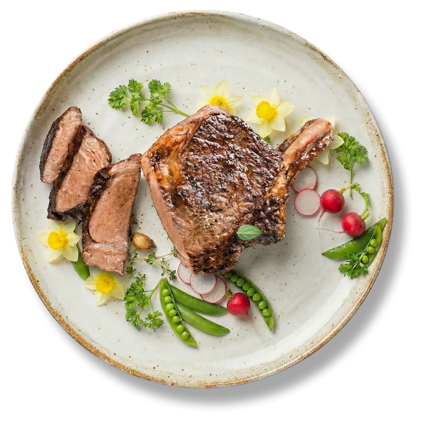 Irish Beef Rinderkotelett vom irischen Weideochsen