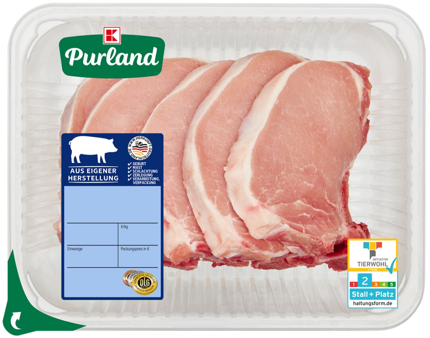 K-PURLAND Schweinekotelett