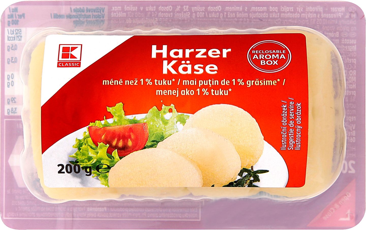 K-Classic Tvarůžky s kmínem
zrající sýr