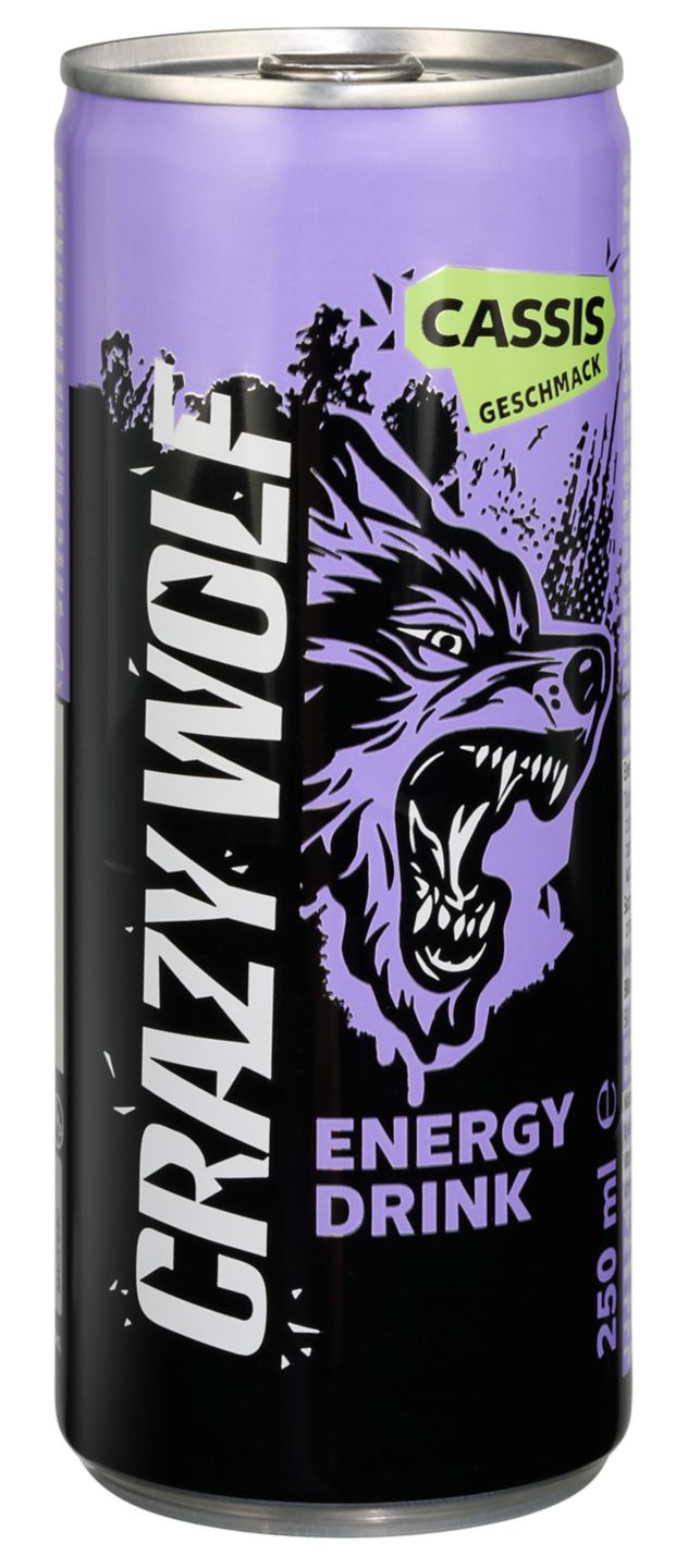 Изображение на CRAZY WOLF Енергийна напитка
различни видове