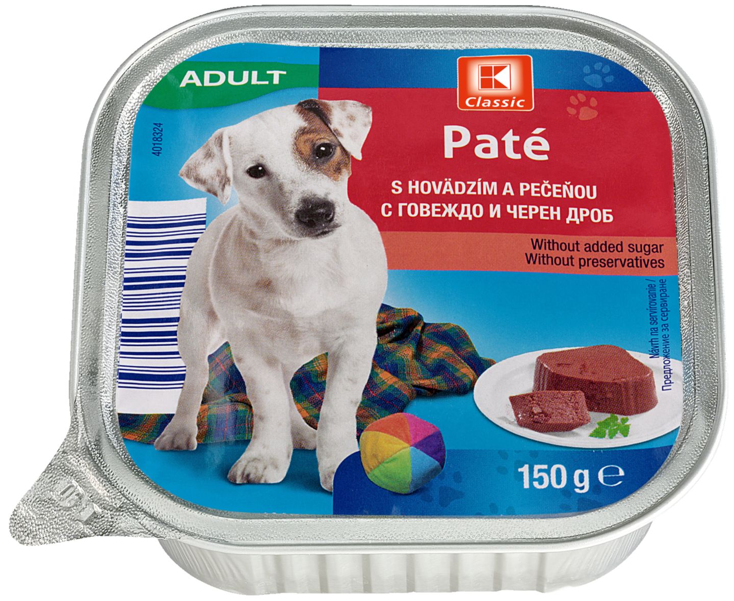 Изображение на K-Classic Храна за кучета пастет
различни видове