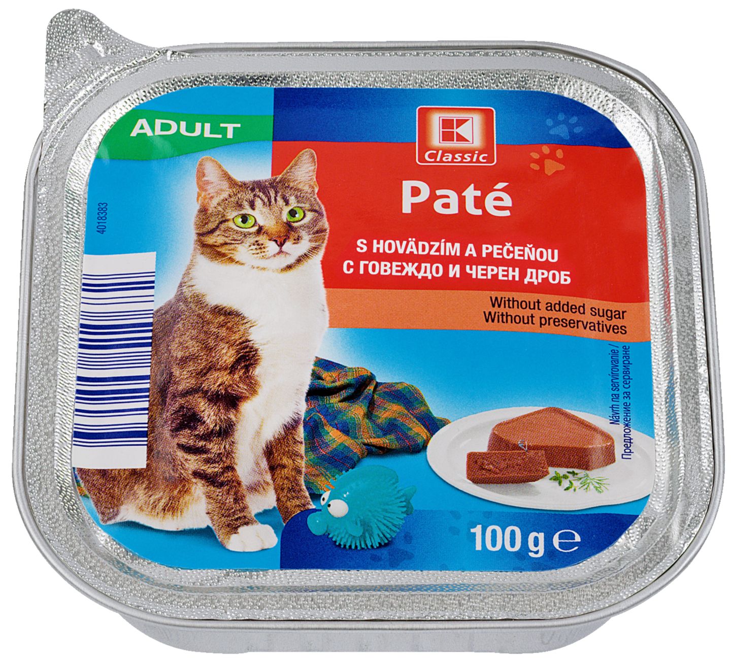 Изображение на K-Classic Храна за котки
различни видове