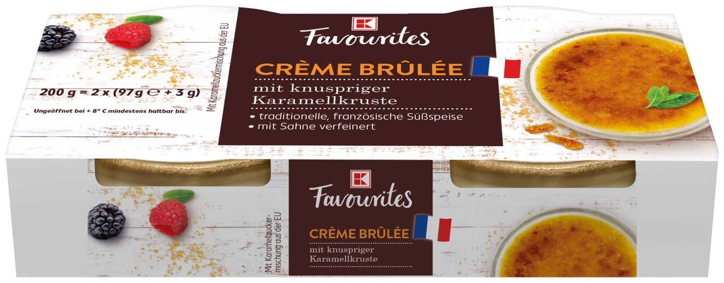 K-FAVOURITES Crème Brûlée