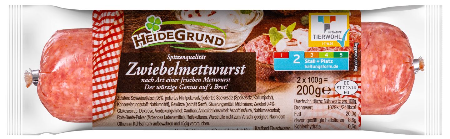 HEIDEGRUND Mettwurst