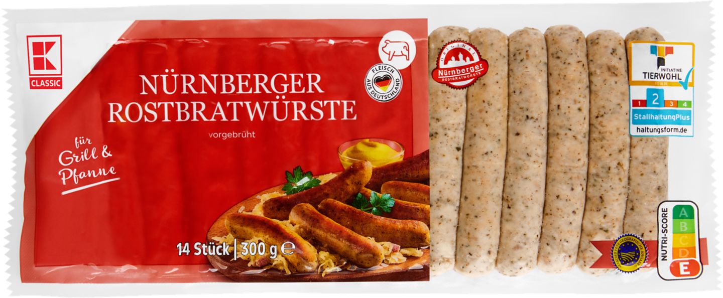 K-CLASSIC Norimberské klobásy originál