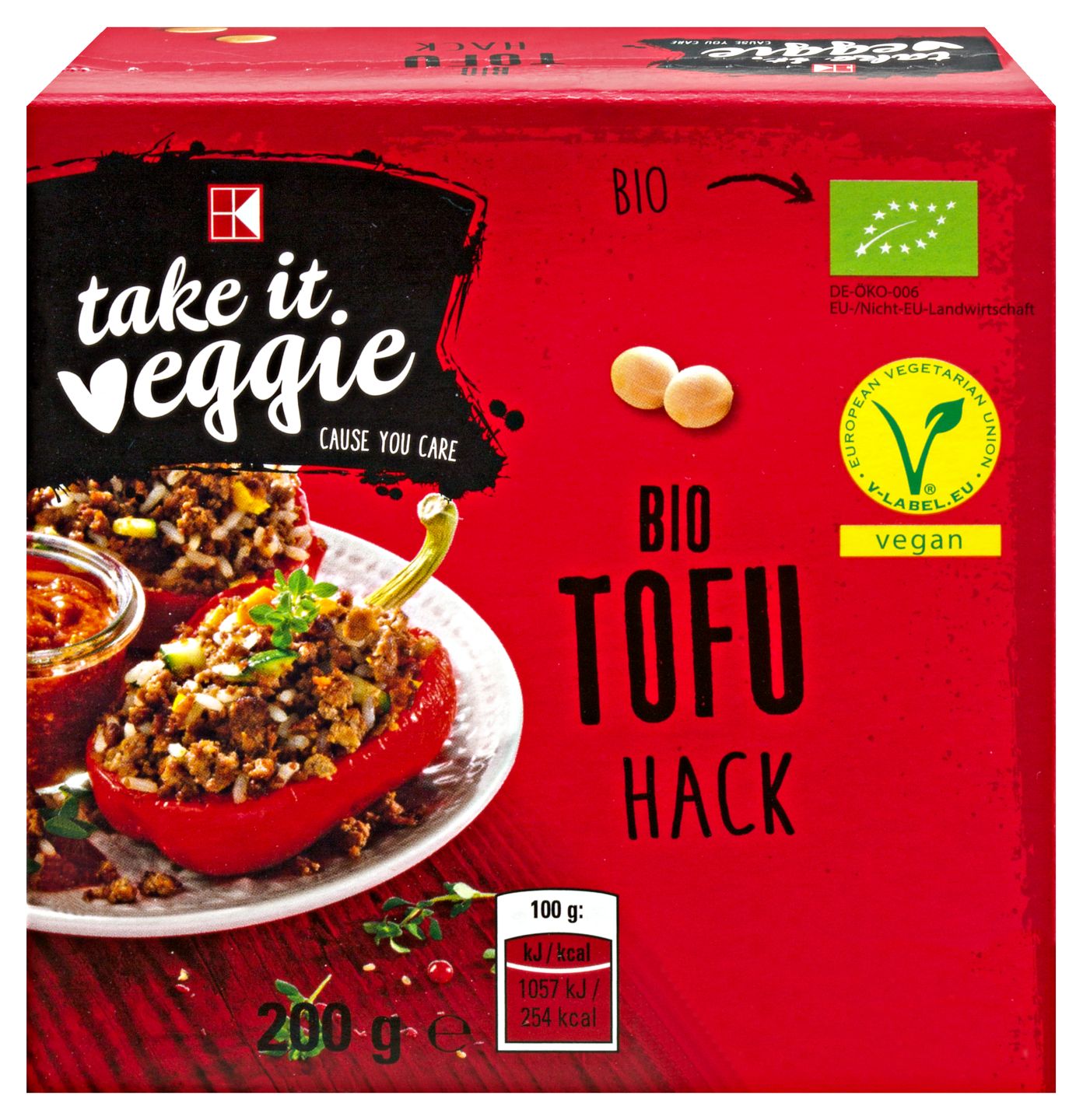 K-Take it veggie Tofu, natur