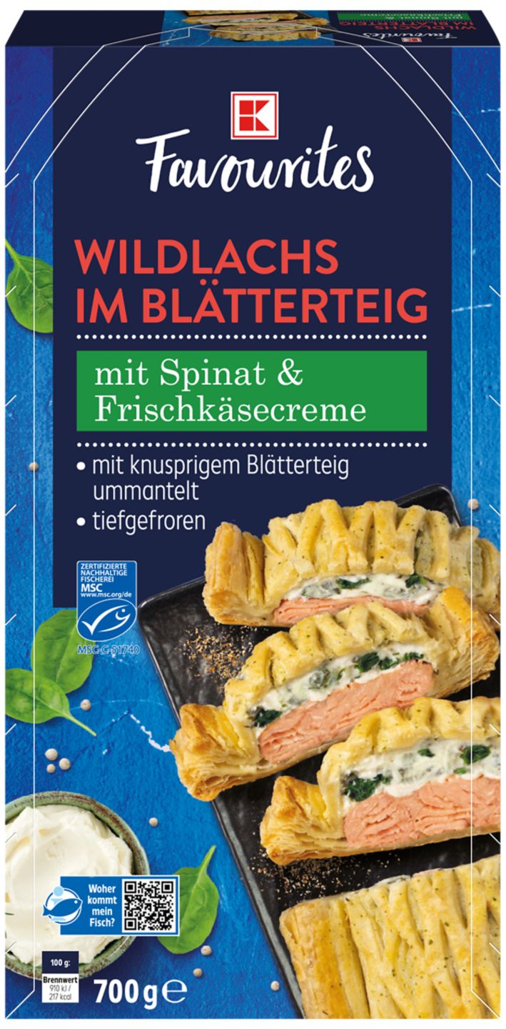 K-Favourites Divoký losos
v listovém těstě