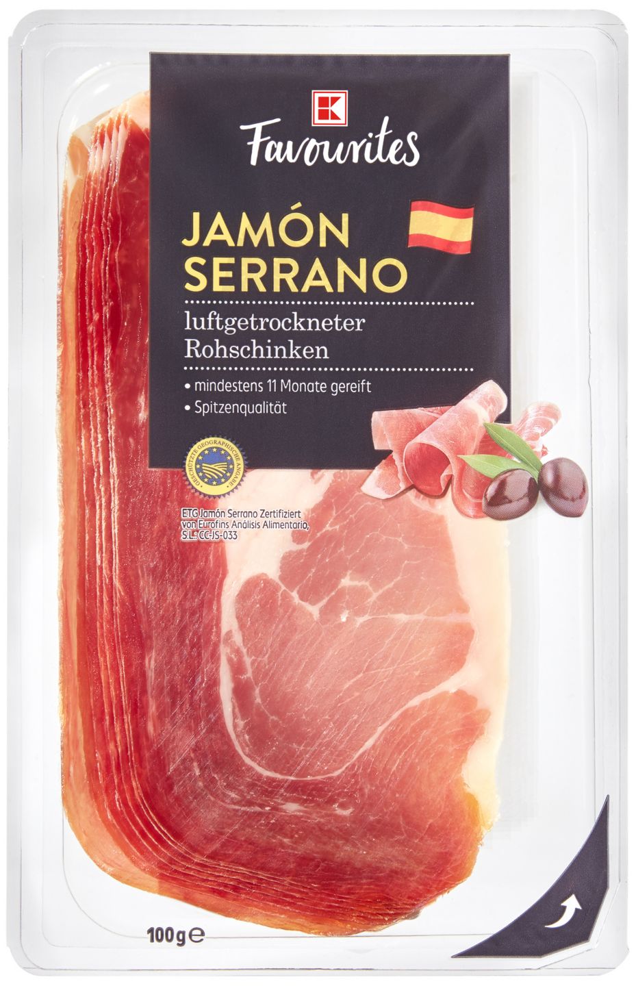 K-Favourites Serrano šunka
MPC 2.5.2025=2,19€