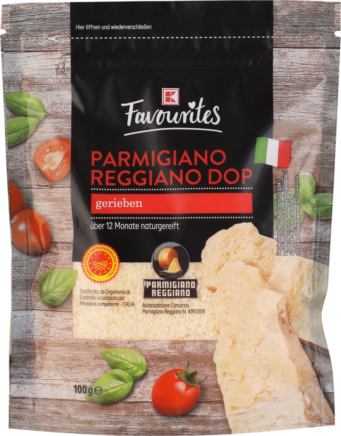 K-Favourites Parmigiano Reggiano DOP syr