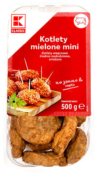 K-Classic Kotlety mielone mini