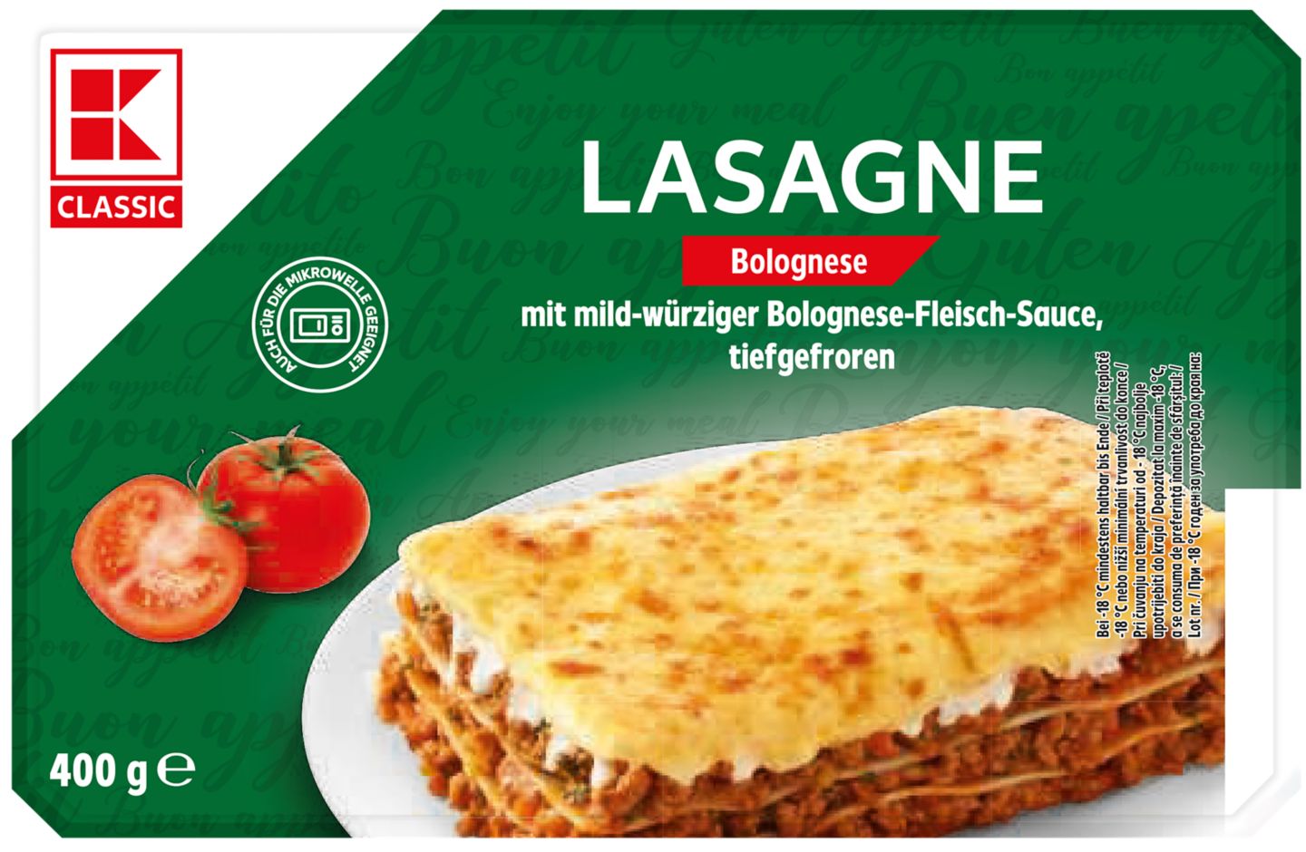 Lasagne Bolognese 